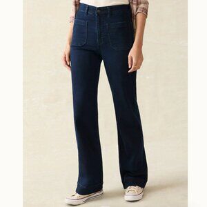 Faherty Stretch Terry Patch Pocket Pant - Clermont Wash